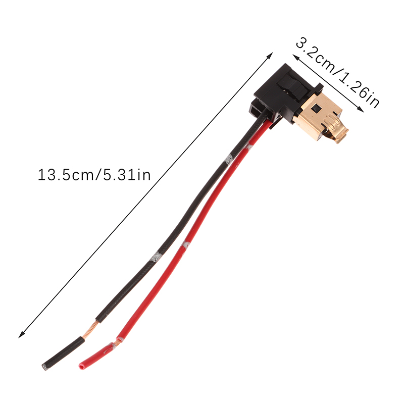 2Pcs Socket Wiring Light Socket Harness Car Accessories Adapter Lamp Holders Copper Core H1 H3 12V Power Source Connection Cable