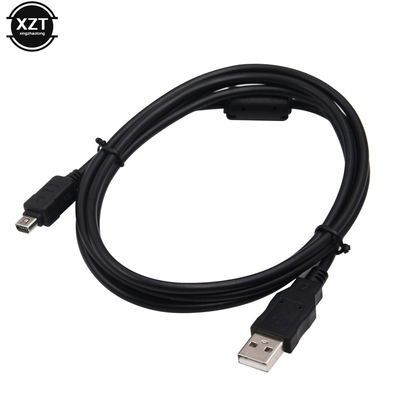 CB-USB5 CB-USB6 Cable de datos USB para cámara de 12 pines para Olympus SZ-10/11 SZ-14 SZ-20 SZ-31MR OM-D E-M5 TG-1 cámara resistente 3000