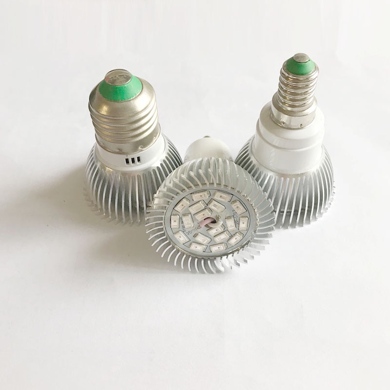 E27 led kweeklampen 18w spotlight bloem plantenbollen hydroponics systeem  ac 85v- 265v 110v 220v kweekkast vol spectrum