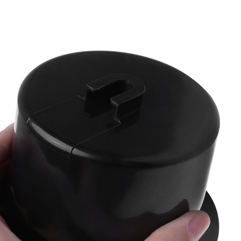 4Pcs Black Boot Plastic Beker Drinken Kan Houder Voor Boot Marine Rv Sofa Universele E7CA