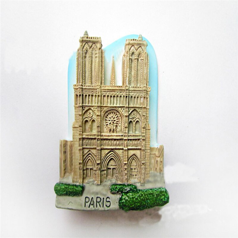 Frankrijk Notre Parijs Magneet 3D Landschap Koelkast Magneten Reizen Souvenirs Home Decoratie