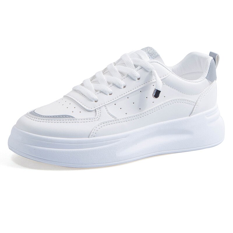 Tenis Feminino Tennis Shoes For Women Tenis Mujer Leather Breathable Sneakers Ladies White Shoes Walking Training Sport Shoes: white1 / 5.5