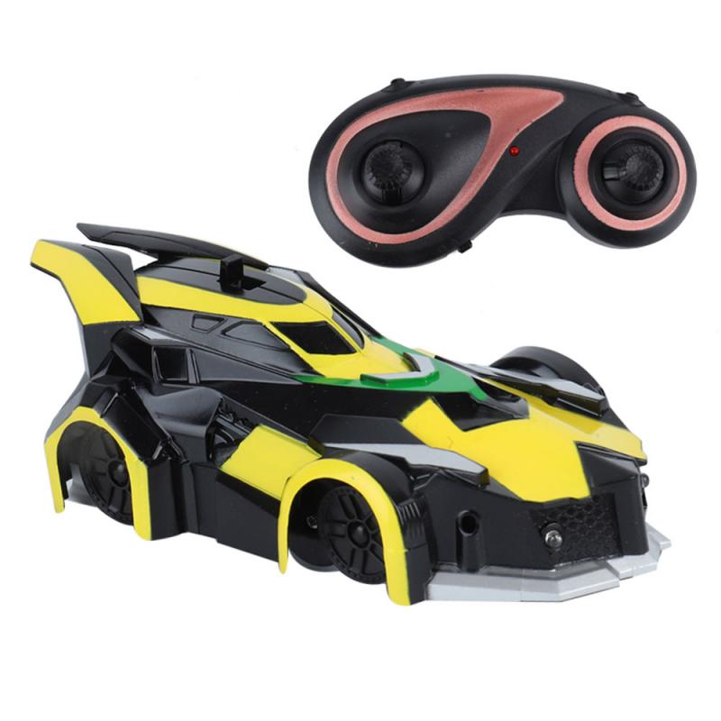 Dropshopping fjernbetjening bil vægracer bil legetøj kraftfuld vægklatring radiostyret stunt racing med led til: 03