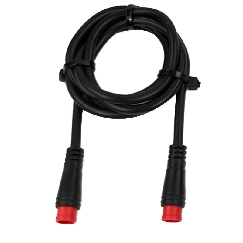 Elektrische fiets verlengkabel 2- pins mannelijk naar mannelijk waterdichte kabel ebike verlengkabel connector: Default Title