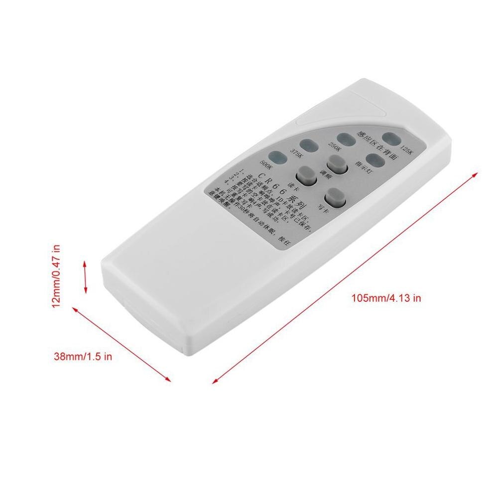 CR66-duplicador de tarjeta de identificación RFID de mano, lector y escritor, copiadora de 3 botones con indicador de luz, escritor de llaves de puerta