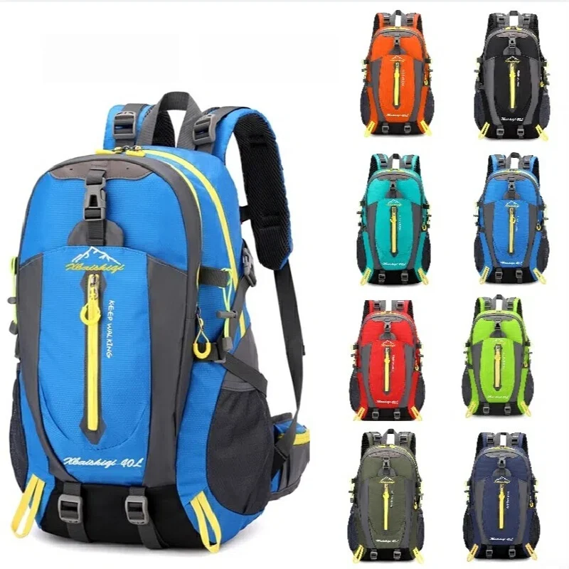 40L Lightweight Outdoor Backpack Waterproof Travel Mountaineering Bag Trekking Climbing Back Bags For Men Women Hiking Supplies