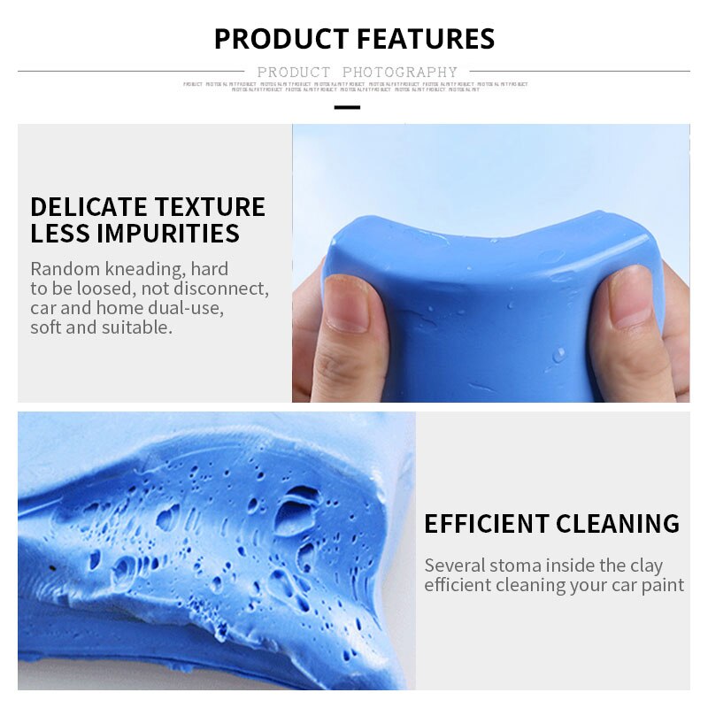 Car Wash Clay Car Cleaning Detailing Magic Clay Auto Styling Detailing Sludge Mud Remove Car Clean Handheld Car Washer