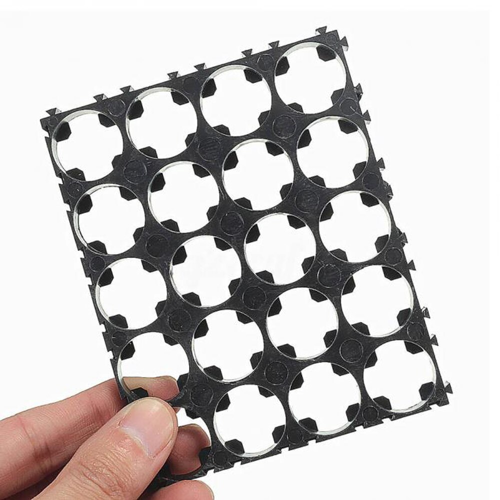 Top Deals 20 Pcs 18650 Lithium Cell Cylindrical Battery Storage Case Holder Bracket for DIY Battery Pack