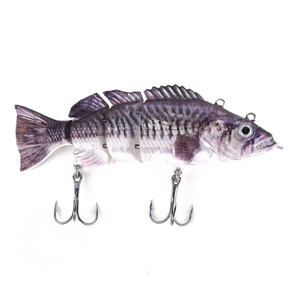 Robotic Fishing Lure Electric Wobbler Electronic Multi Jointed Bait 4 Segments Smart Auto Swimming Fishing Baits Tackle Access: 768
