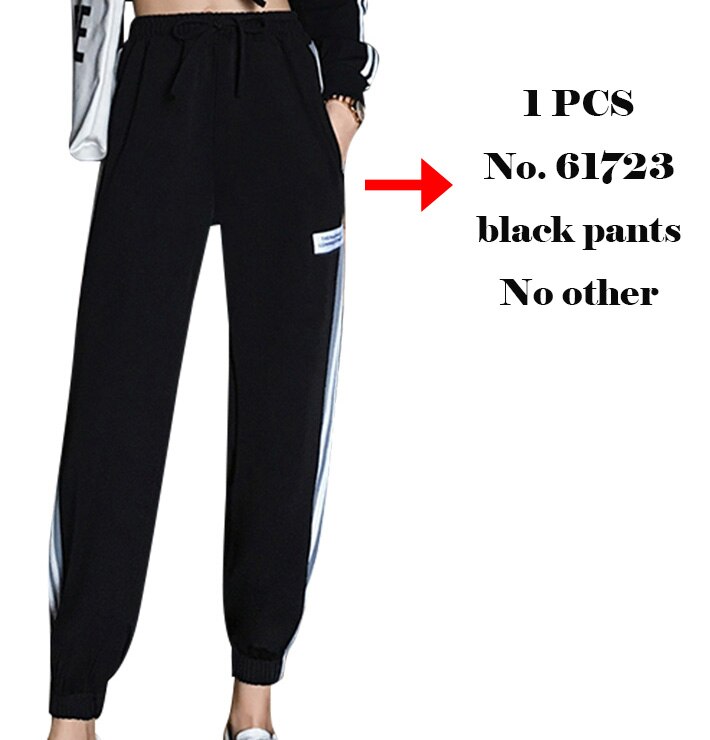 Mode Hip Hop Kostuum Vrouwen Jazz Dance Prestaties Kleding Street Dance Praktijk Slijtage Dj Ds Gogo Dansers Rave Outfit DC3462: 61723 black pants / XL