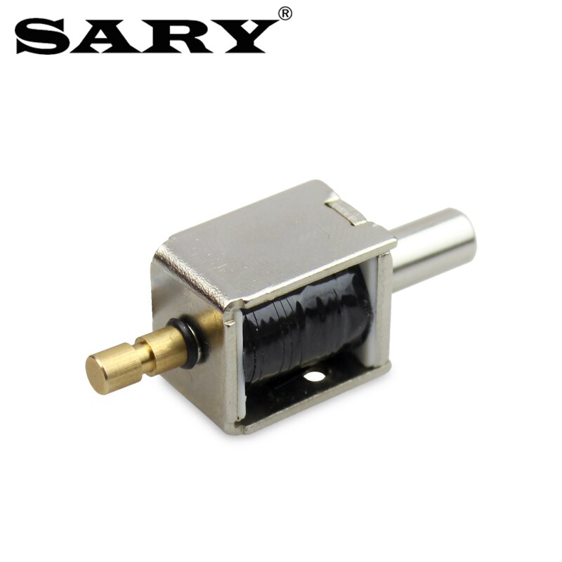 DC12V Mini electric lock push pull solenoid valve small drawer lock electric bolt lock small electric lock 1pcs