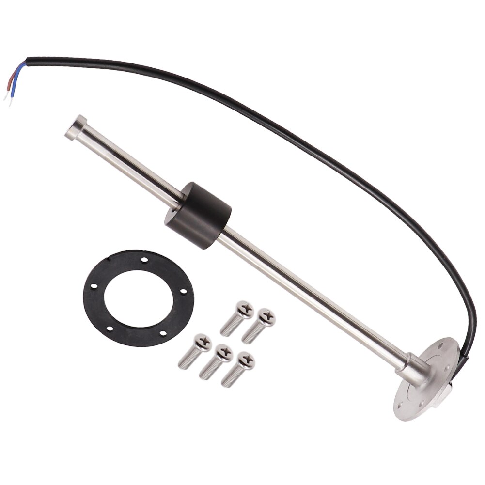 52MM Fuel Level Gauge With Fuel Level Sensor 150MM 175MM 200MM 275MM 350MM 400MM 0-190ohm Oil Liquid Tank Fuel Level Indicator