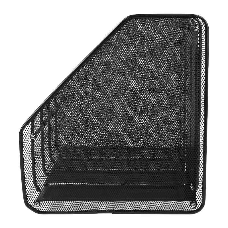 4 Column Metal Mesh File Holder Document Rack Lett... – Vicedeal