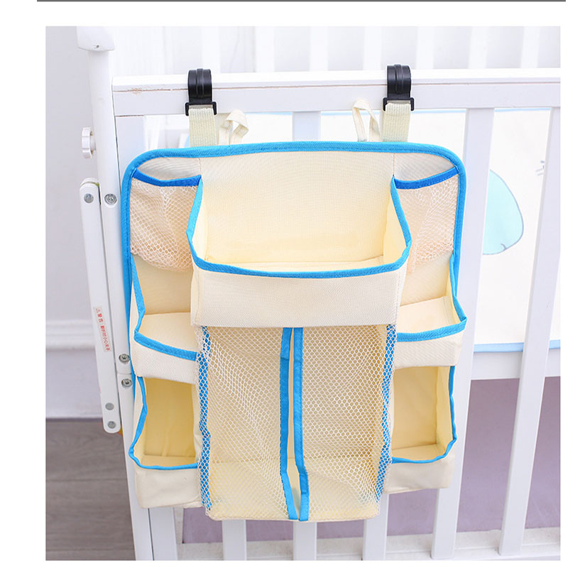 Tremmeseng sengekantsopbevaring hængepose bleopbevaringstaske sengekantsopbevaringstaske multifunktions babyklapvogn taskeholder: Default Title