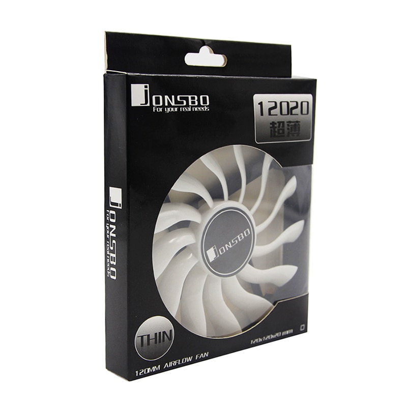 JONSBO 12020 12CM computer cooling fan quiet cpu power cooler Chassis Case Fan