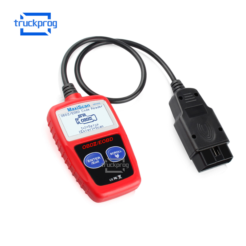 TruckProg MS309 peut BUS OBD2 lecteur de Code de voiture EOBD OBD II outil de Diagnostic MS 309 Scanner de Code de voiture multi-langues outil de balayage automatique