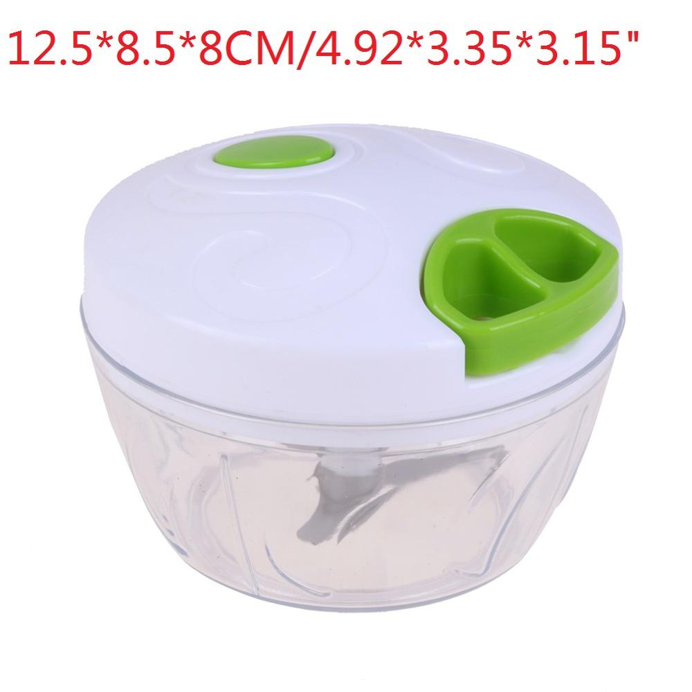 Handleiding Fruit Groente Chopper Hand Pull Voedsel Cutter Ui Noten Grinder Mincer Shredder Multifunctionele Keuken Accessoires: Height 90mm D