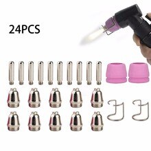 Plasma Cutter Consumables Parts Pink Shield Cup Ceramic Nozzle Fit Amico CUT-50HF 50 Amp Non-touch Pilot Arc Welding Tool