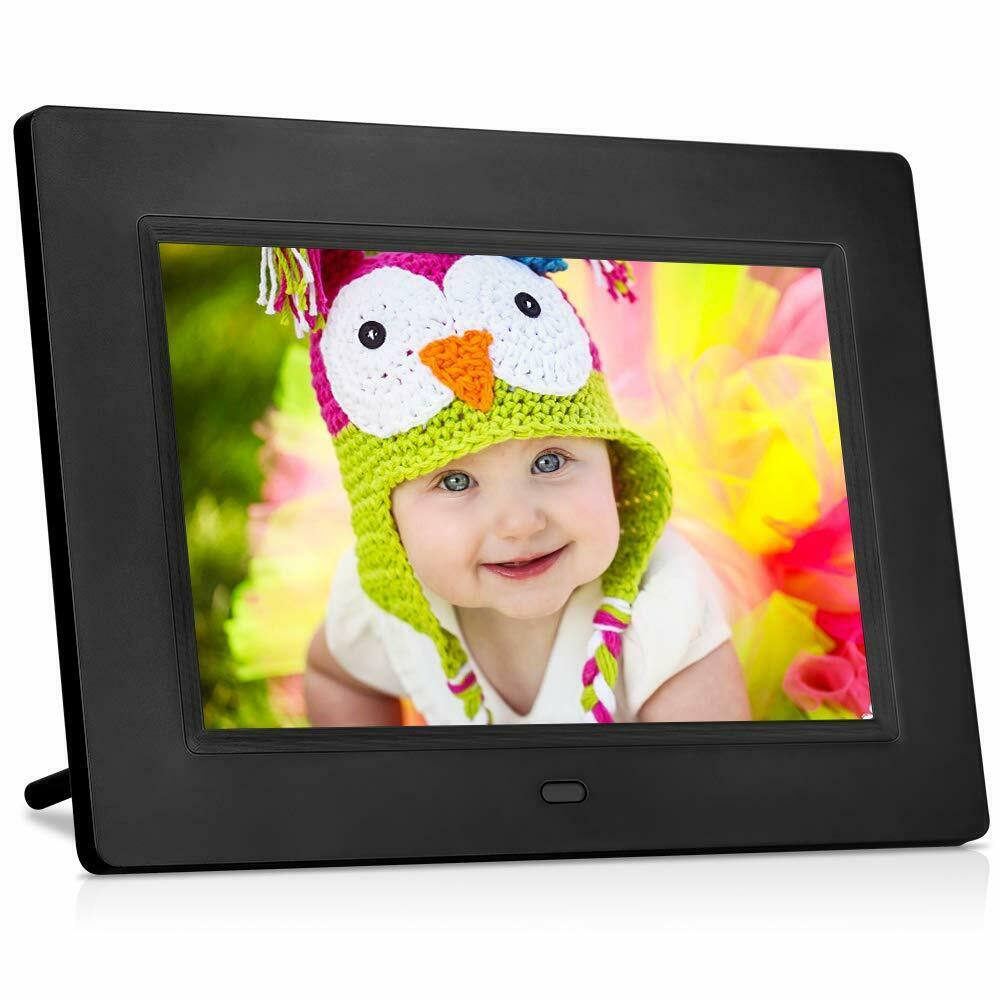 IPS HD 7 Inch Digital Photo Frame Full HD IPS Display 180Â° View Angle Electronic with remote control