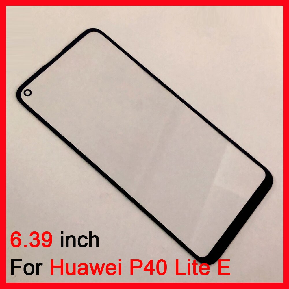 LCD berühren Tafel Glas Für Huawei P40 P40Lite P40 Lite E P40 Profi Frontscheibe Äußeren Glas Objektiv Ersatz Reparatur teile: Pro P40 Lite E