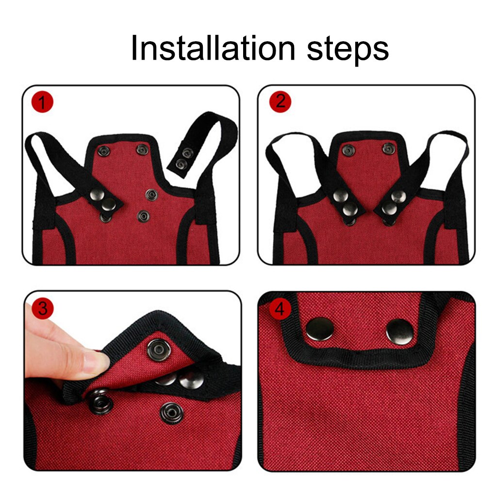 Pack von 2 Huhn Sattel Universal- Oxford Tuch Hühner Schutzhülle Schürzen Zurück FlüGel Feder Wachstum Schutz Zubehör
