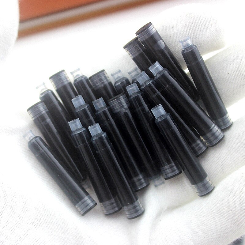 30pc BLUE OR BLACK Standard replacement 2.6MM Fountain Pen ink: W