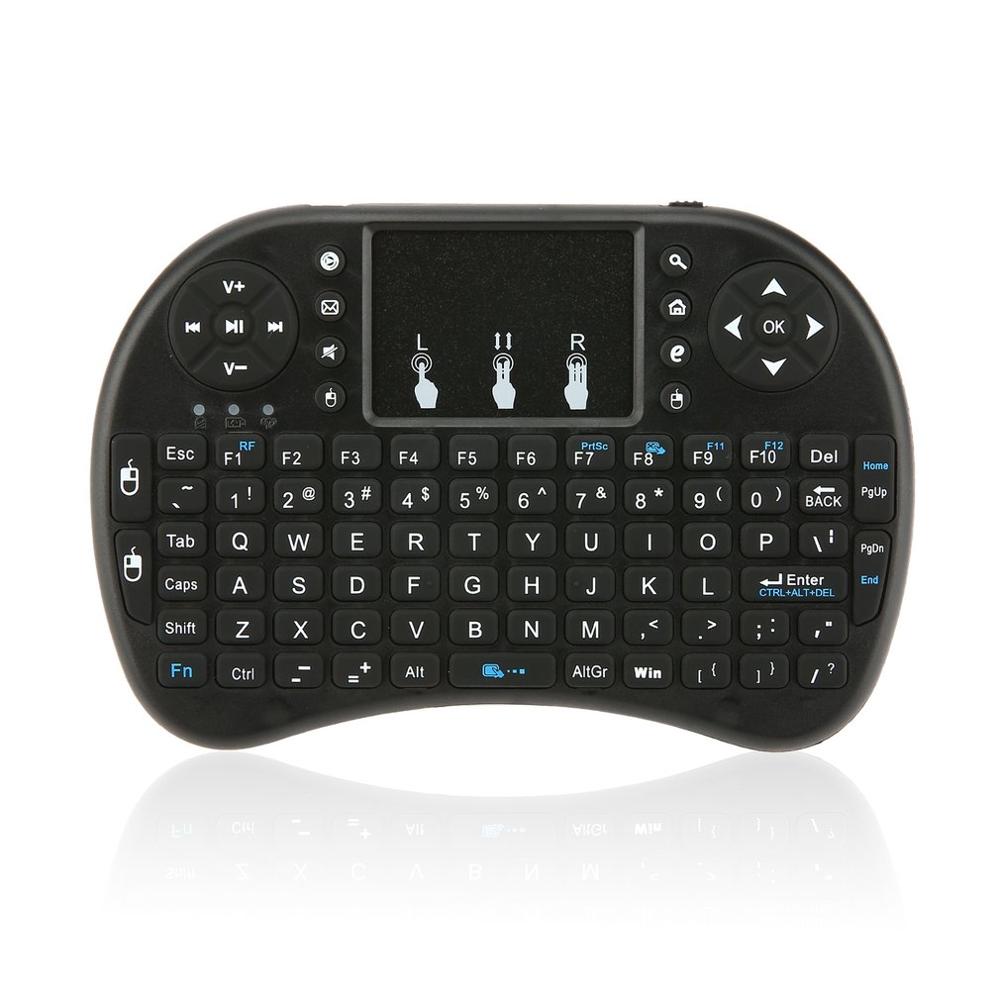 Wireless Keyboard for Android TV Box PC laptop 92 Keys DPI Wireless Keyboard Backlight with Touchpad Mouse adjustable 2.4GHz: Default Title