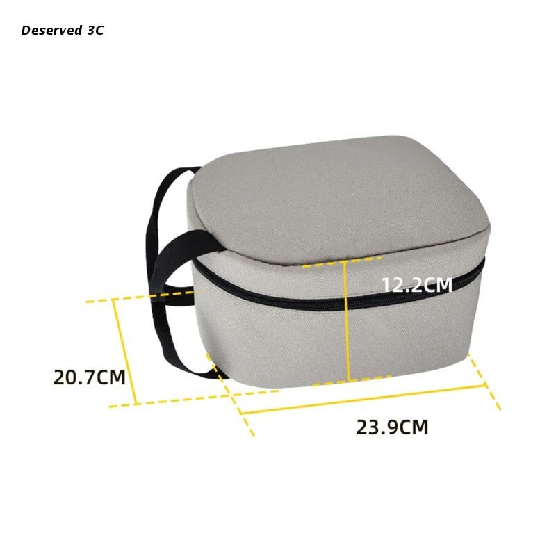 R9cb weiche stoffbeutel zum tragen für oculus quest 2 kopfhörer – vollständige schutzhüllen