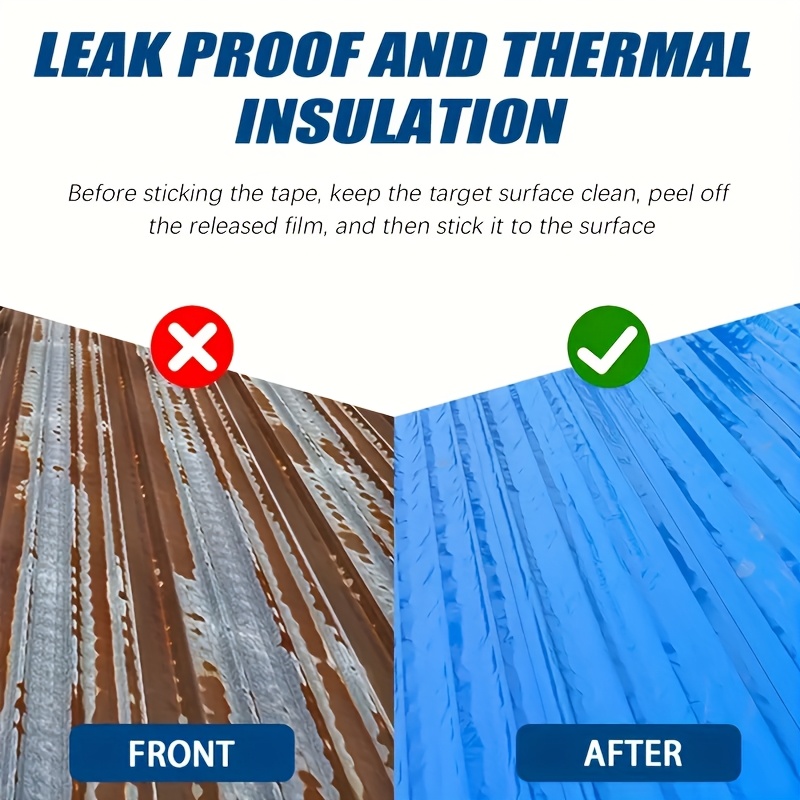 This polyethylene tape offers waterproofing, temperature resistance, and UV protection for various surfaces.