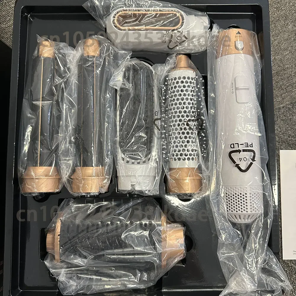 Suszarka robić włosów 6 w 1, zestaw z grzebieniem na gorące powietrze jeden krok, profesjonalna lokówka robić stylizacji włosów, prostownica robić włosów, narzędzie robić stylizacji włosów