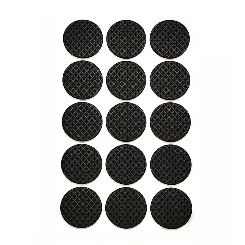 Alfombrilla para los pies autoadhesiva negra y cuadrada redondo, almohadillas de fieltro, alfombrilla antideslizante, amortiguador de parachoques para silla, Protector de mesa, Hardware