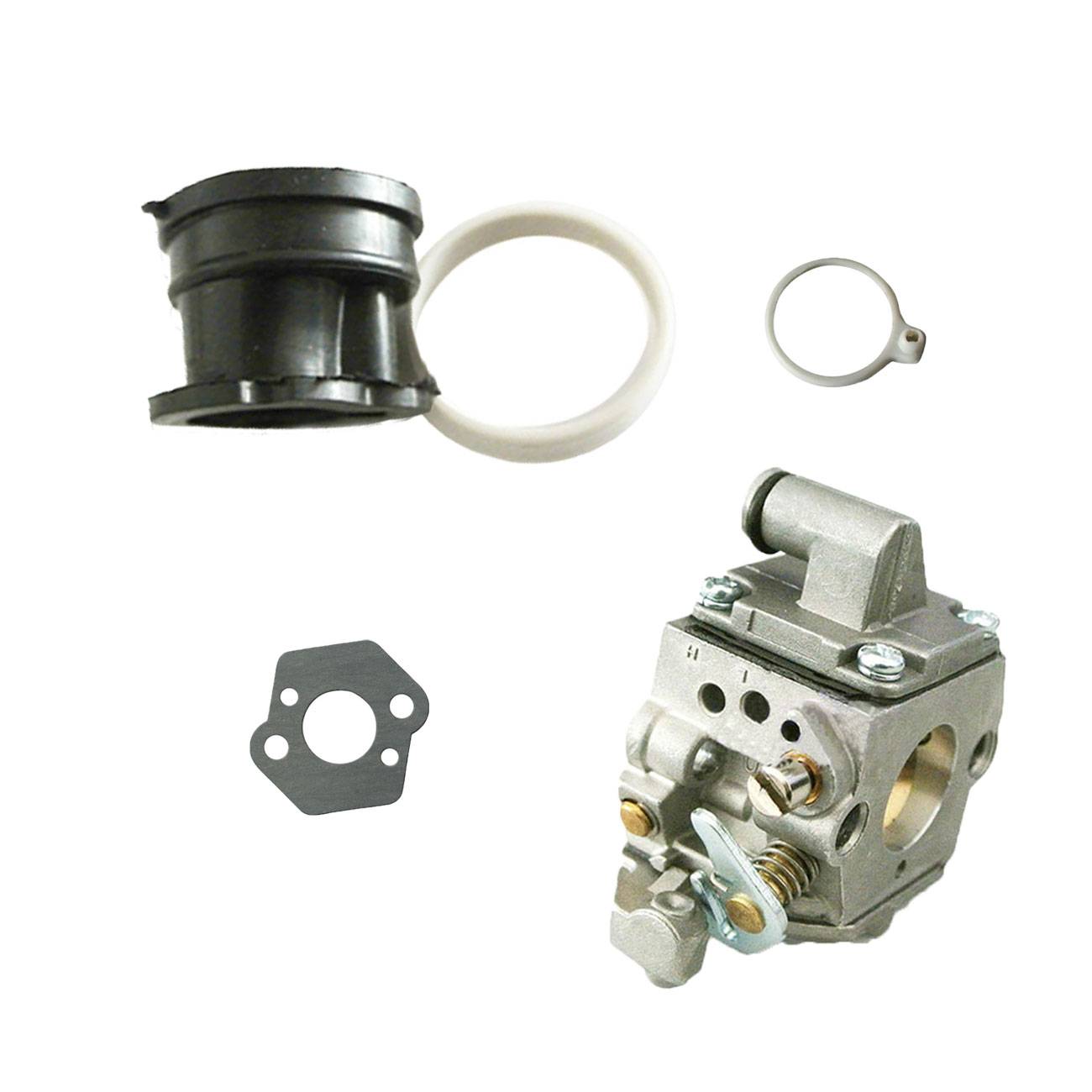 Collettore di aspirazione carburatore nuovo adatto per motosega Stihl SM170 180 017 018 Zama