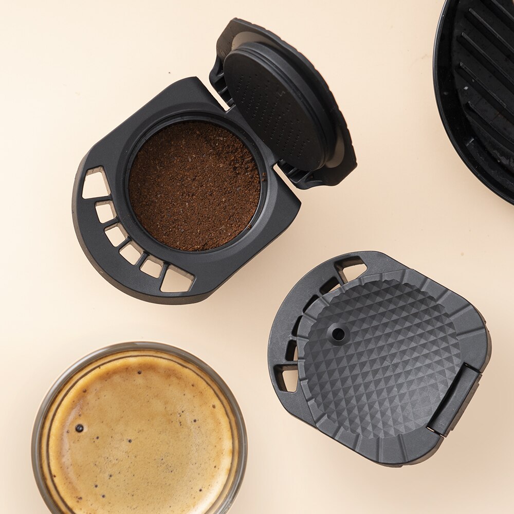 Adattatore per capsula di caffè riutilizzabile per macchina Dolce gusto PICCOLOXS convertitore di cialde per caffè caffè espresso ricaricabile per Nescafe GenioS Cafetera