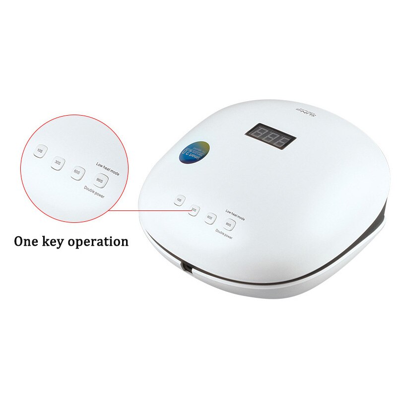 SUN4S – lampe UV LED 48W pour séchage du vernis à ongles Gel, Machine avec écran LCD, équipement de manucure et de Salon de photothérapie