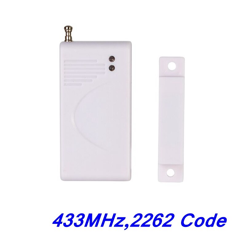 433 mhz 2262 kode trådløs vindusdørsensor magnetisk kontakt tredøralarmdetektor til trådløs gsm hjemmealarmpanel: misligholde tittel