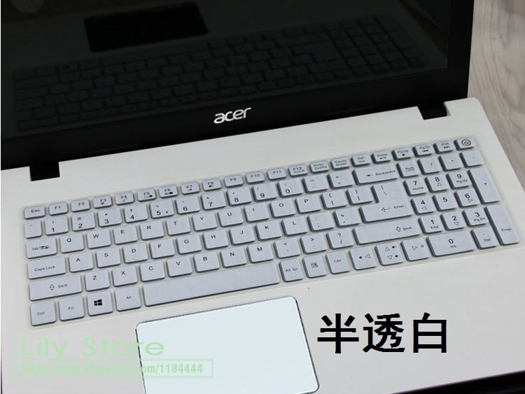 15 inch Keyboard Protector Silicone Cover for Acer Aspire E 15 15.6" E5-576G E5-576 E5 576G E5-575g 575G