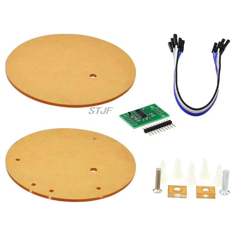 Sensor de peso de celda de carga Digital HX711, módulo de ruptura convertidor AD, báscula de cocina electrónica portátil de 1KG-20KG para báscula Arduino