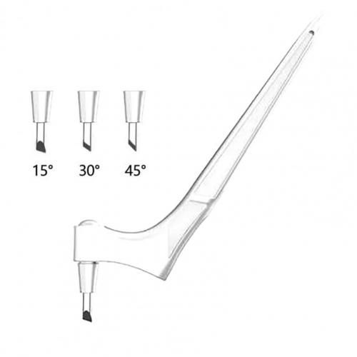 L Shape 360-degree Rotary Craft Cutting Tool Effective Craft Cutting Blade Solid Color Effective Craft Cutting Blade: White