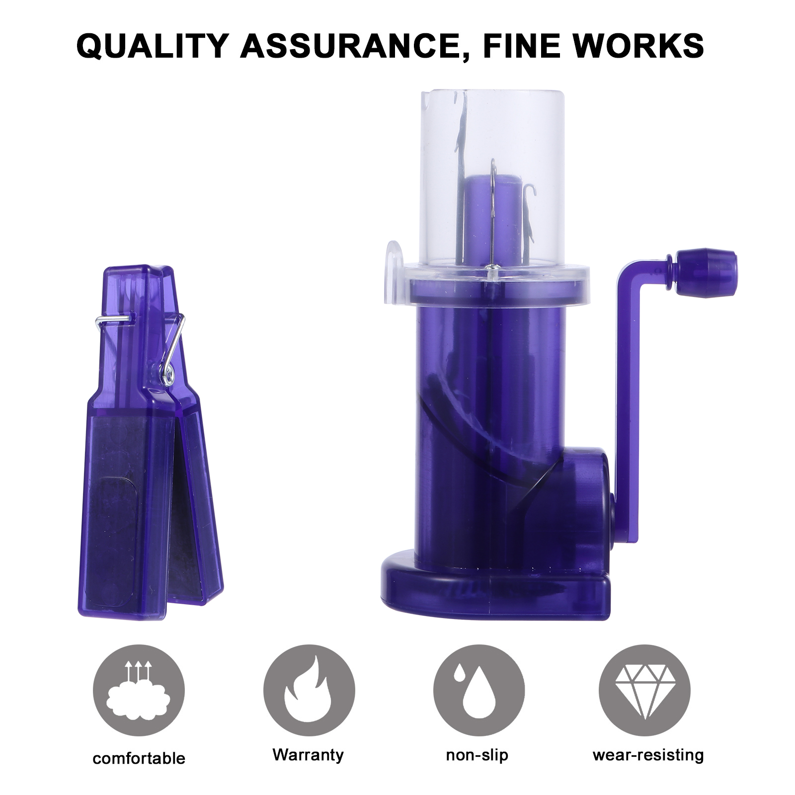 Hand Operated Winding Machine Hand Knitting Mill Diy Machine Weave Tool Knitting Spiral Loop Fishtail Button Stonework Craft
