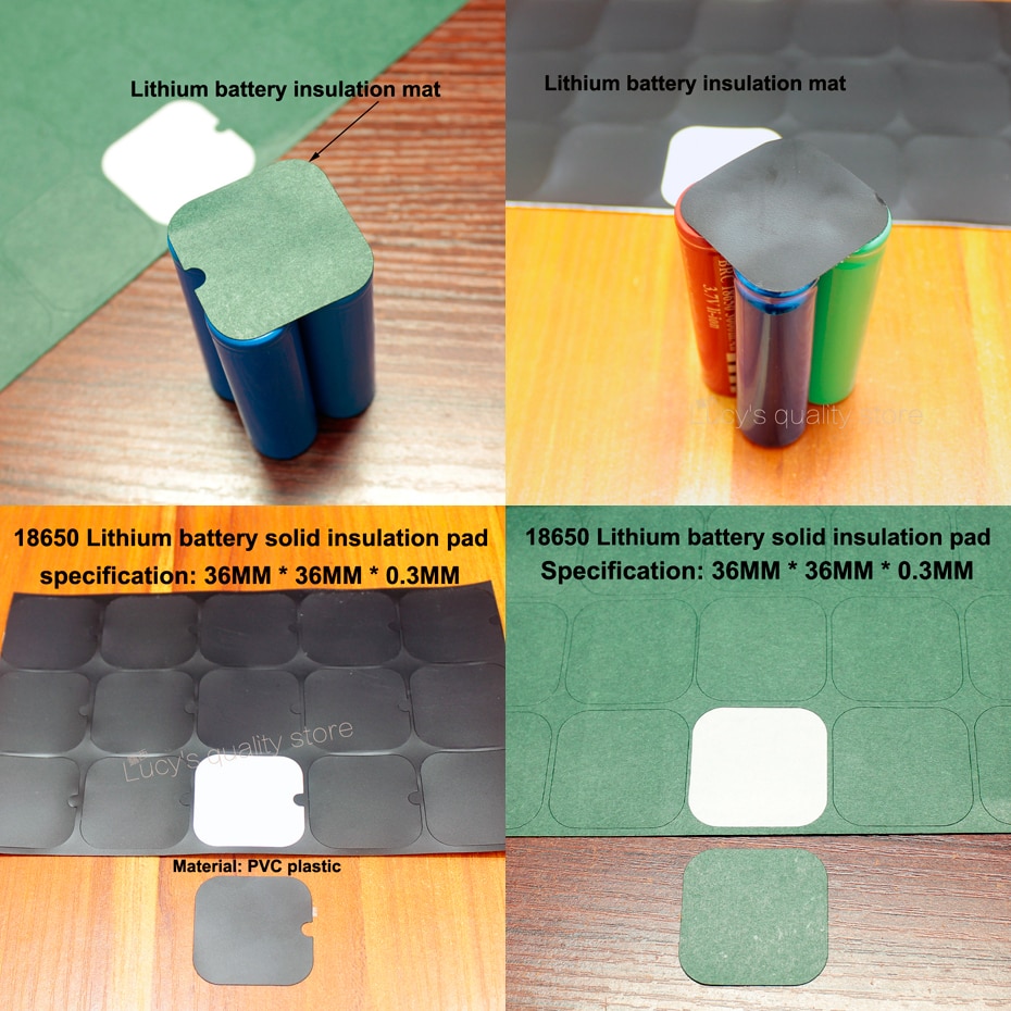 100 teile/los Gerste papier isolierung dichtung waschmaschine 18650 Lithium-batterie Pack spezielle hohe temperatur beständig solide mit adhesi