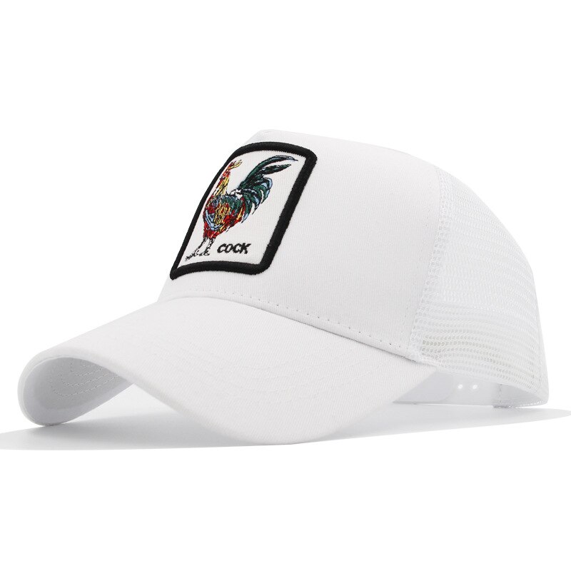 gorra de béisbol de malla Unisex encantadores animales gorras mujeres y hombres gorra Snapback papá sombrero verano hueso ajustable SA-8: 4