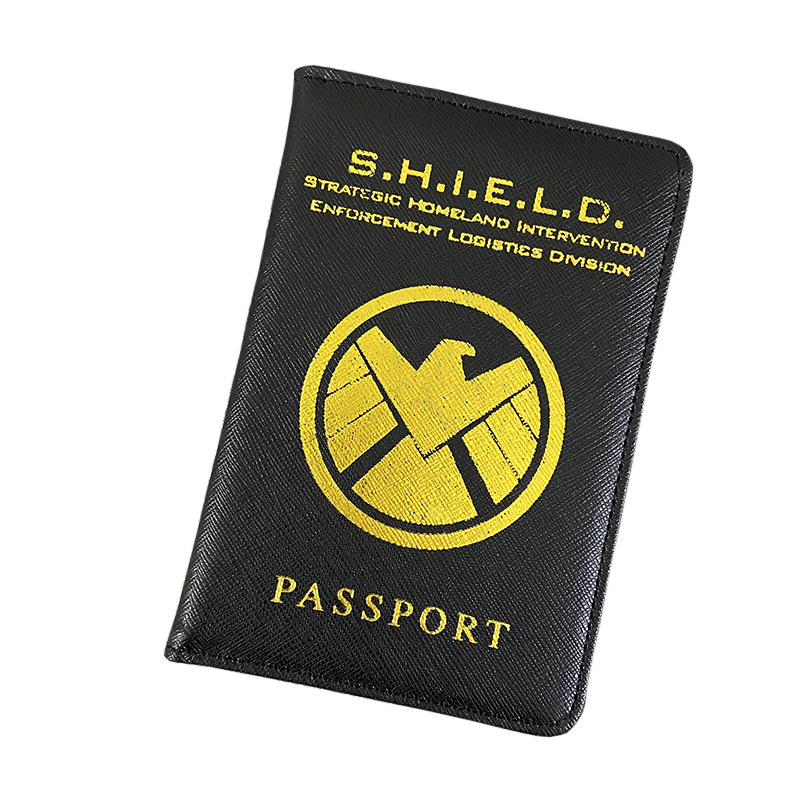 Wakanda Passport Cover Men Women Travel Soft Leather Passports Wallet ID Case Bank Card Bag Passport Holder: Default Title