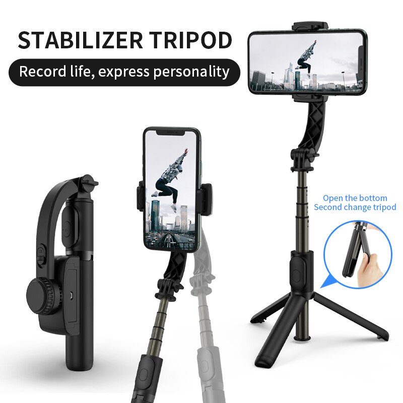 3 Axis Handheld Gimbal Stabilizer Vlog Smartphone Selfie Stick for iPhone X XR 12 8 7 Samsung Xiaomi Vlog Mobile Phone Gimbals
