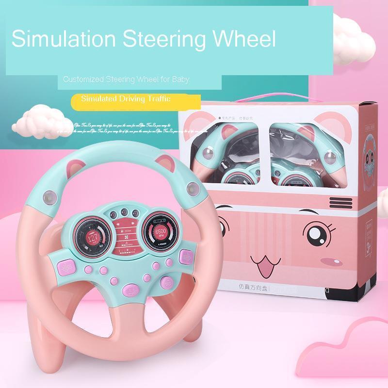 Simulering rat med lys og musik køretøj legetøj baby musical udvikler pædagogisk legetøj til børn