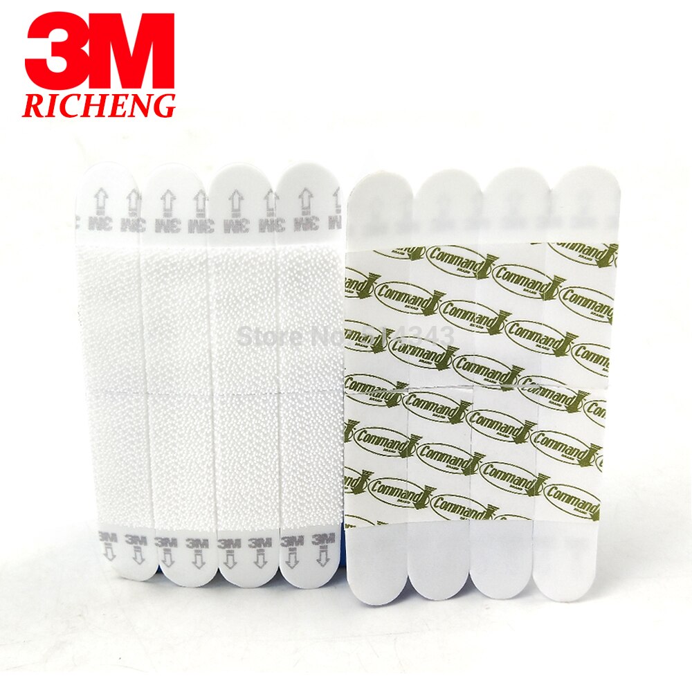 48pcs Small 3M Command Picture Hanging Strips Command Damage-Free Strips Command Inter Locking Faster Brand