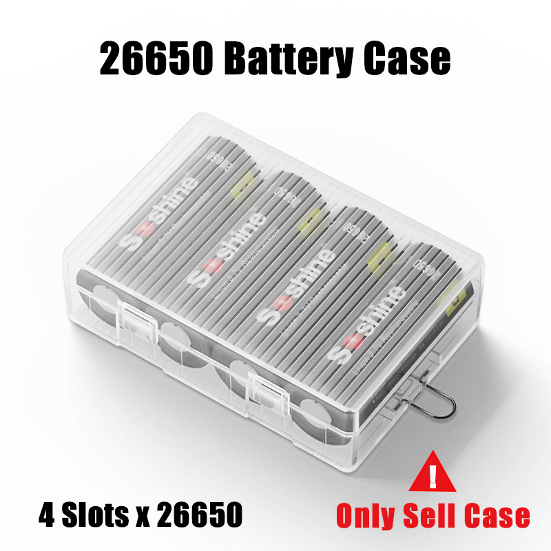 Obudowa baterii robić 18650 26650 18350 18500 pojemnik na baterie schowek na 9V AA AAA 18650 pojemnik na akumulator organizator: żółty