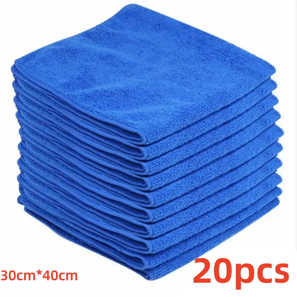 1-20 stuks microvezel autoreinigingsdoekjes - multifunctionele droogdoek voor autowassen, huishoudelijke reiniging en automatische detaillering polijsten: GRIJS