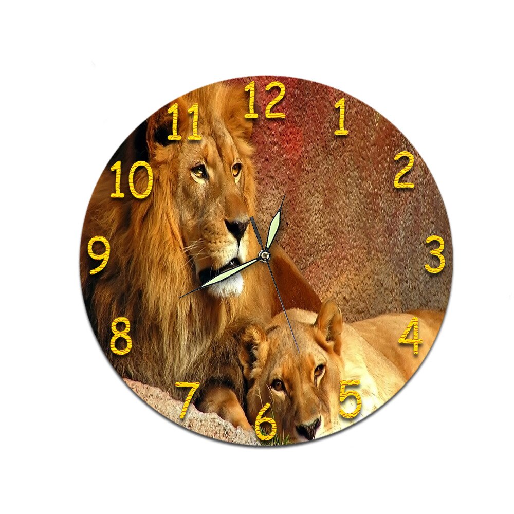 Vintage Wall Clock Silent Vintage Modern Wall Clock Digital Silent Relogio Parede Home Watch BB60: A