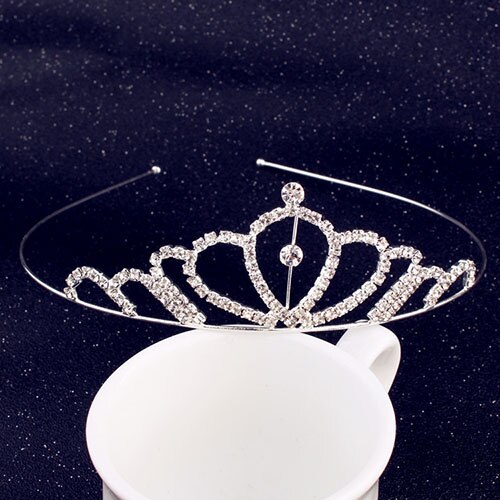 Princess Floral Crown Headband Wedding Hair Jewelry Diadem Head Piece Bridal Hair Ornaments Girls Tiara Prom Bride Headpieces: 15