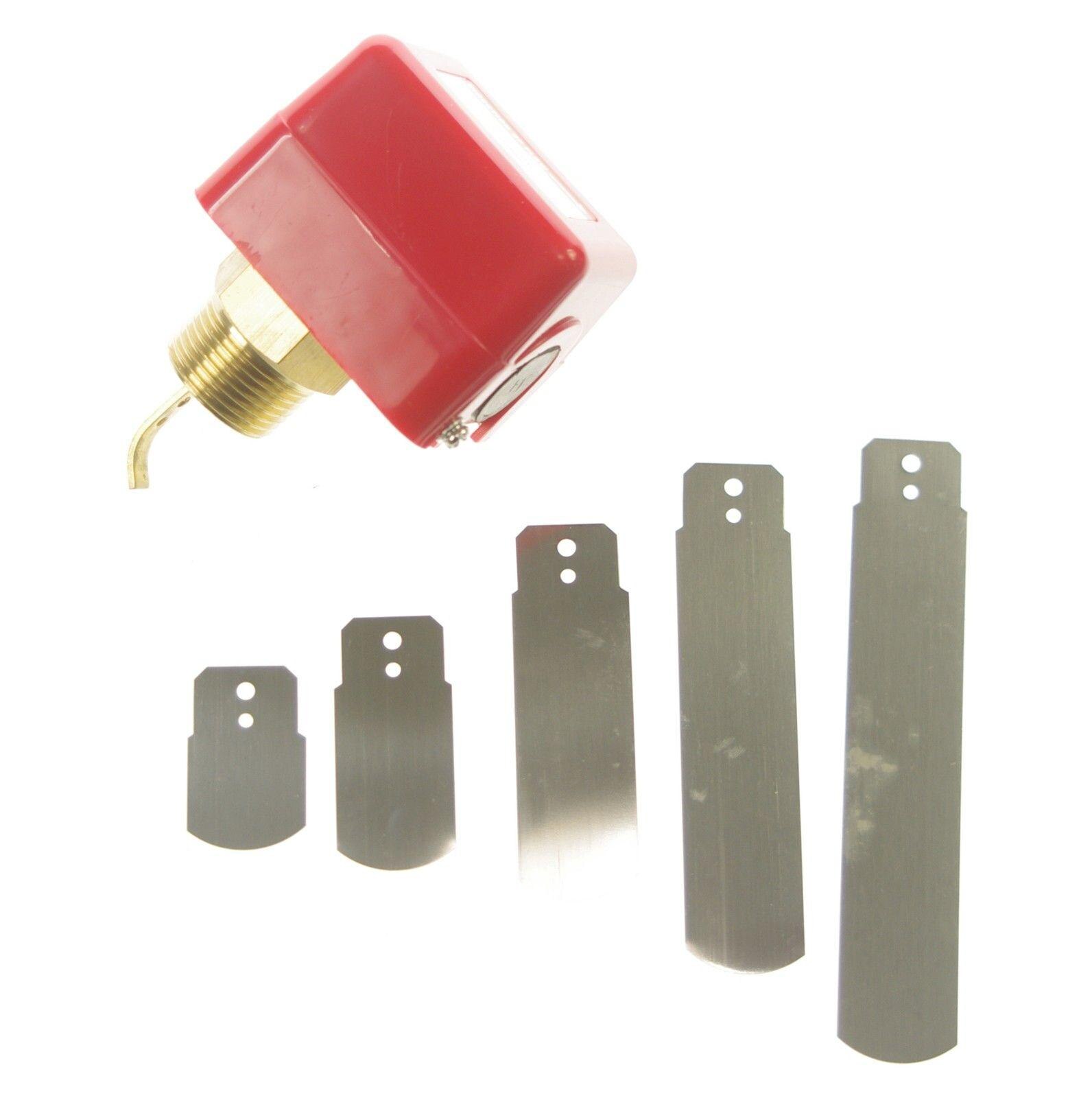 1" inch BSPP Thread 220V 3A Paddle Water Flow Control Switch SPDT Contacts